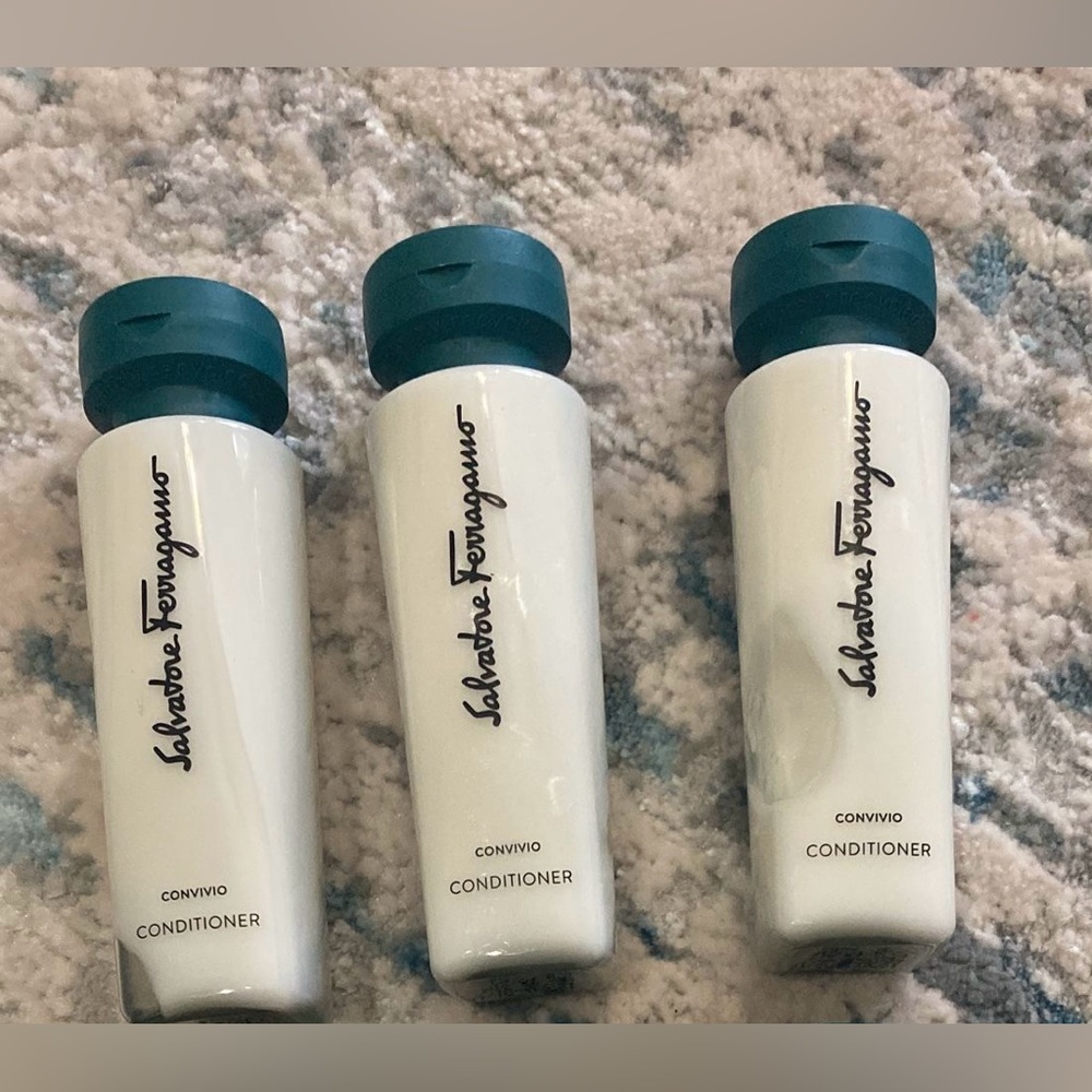 5 piece salvatore ferragamo Convivio Conditioner 50 ml each